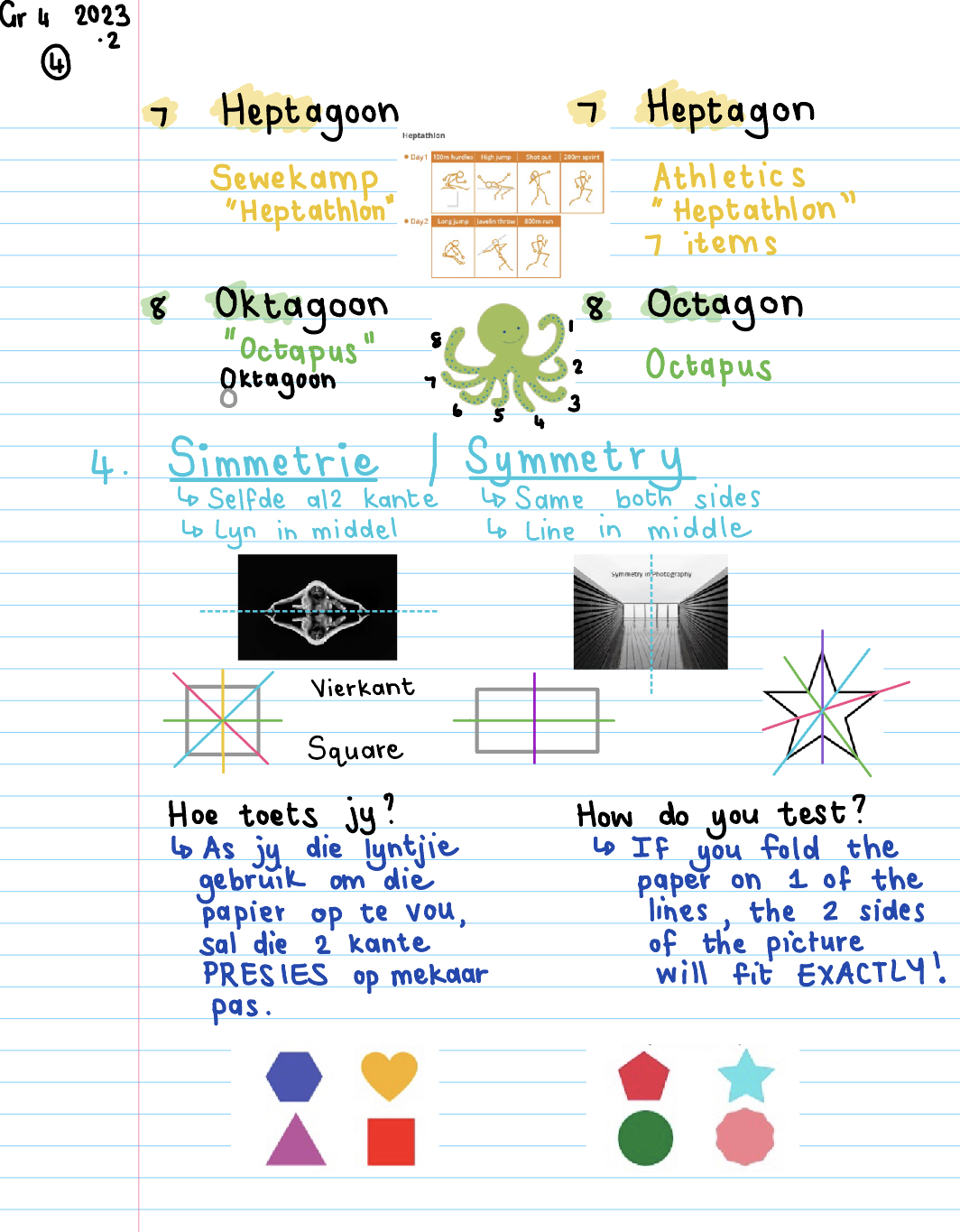 Gr 4 Opsomming / Summary 2