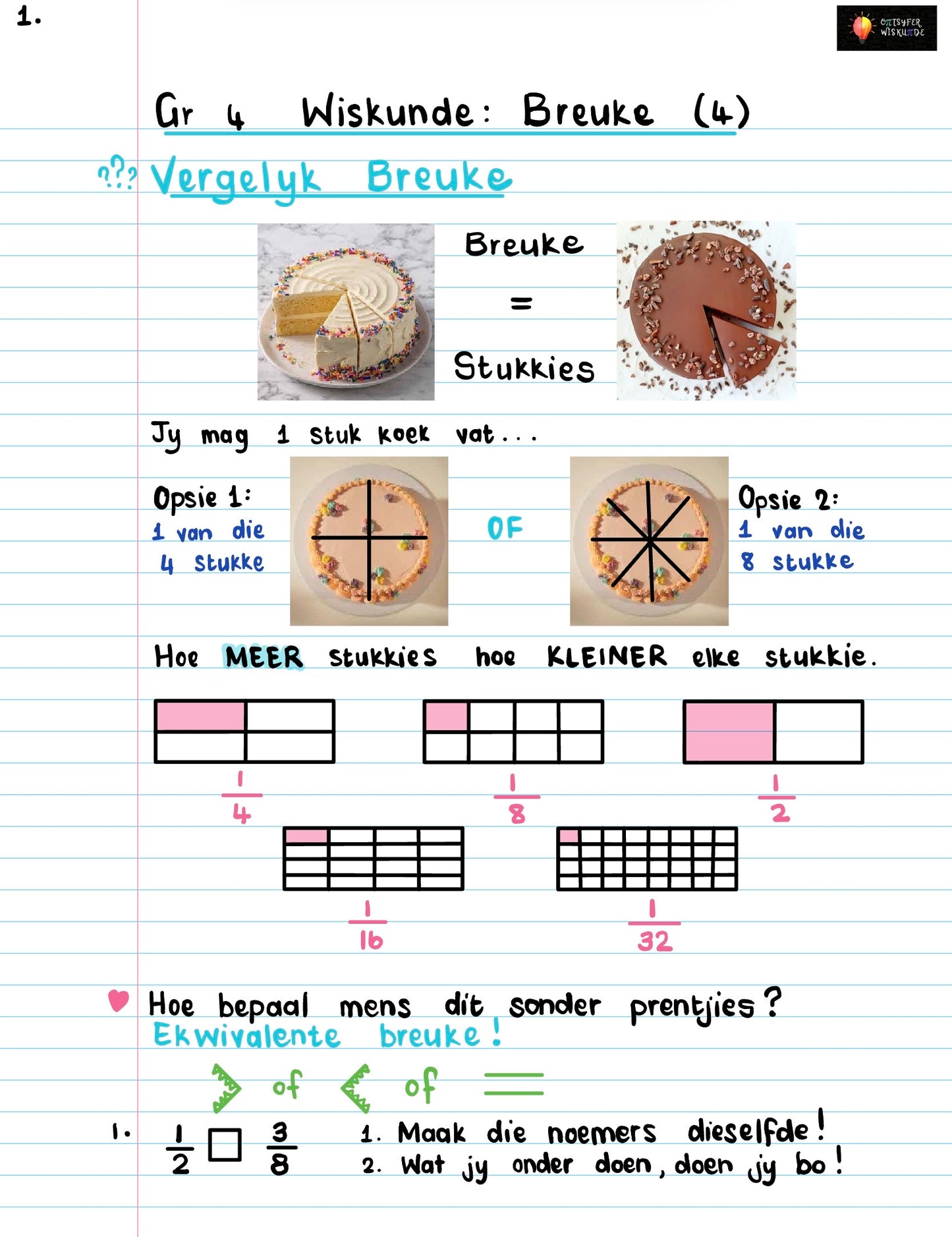 Gr 4 Wisk Breuke 4 Kwartaal 3