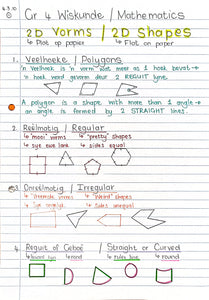 Gr 4 2D Vorms / Shapes