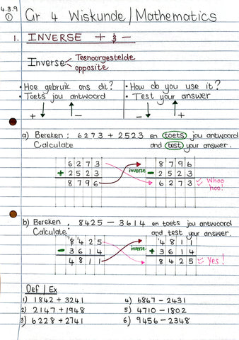 Gr 4 Inverse