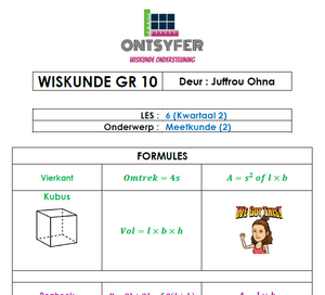 Gr 10 Wiskunde - Euklidiese Meetkunde 2